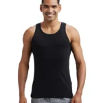 Jockey Men's Black Vests